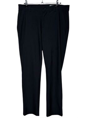 Greg Norman Golf Pants Men 34x32 Black Polyester Spandex Performance Stretch
